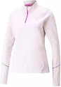 Sweat-shirt pour femme Puma  Run 5K Knit 1/2 Zip Lavender Fog XS