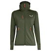 Sweat-shirt pour femme Salewa  Agner Hybrid PL/DST W FZ Hdy Dark Olive Melange