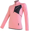 Sweat-shirt pour femme Sensor  Tecnostretch 1/2 Zip Strawberry Ice  M