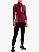 Sweat-shirt pour femme Under Armour  ColdGear 1/2 Zip-RED