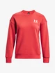 Sweat-shirt pour femme Under Armour  Essential Fleece Crew-RED