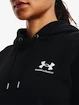 Sweat-shirt pour femme Under Armour  Essential Fleece Hoodie-BLK