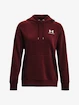 Sweat-shirt pour femme Under Armour  Essential Fleece Hoodie-RED