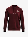 Sweat-shirt pour femme Under Armour  Essential Fleece Hoodie-RED