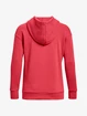 Sweat-shirt pour femme Under Armour  Essential Fleece Hoodie-RED