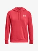 Sweat-shirt pour femme Under Armour  Essential Fleece Hoodie-RED