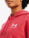 Sweat-shirt pour femme Under Armour  Essential Fleece Hoodie-RED