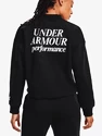 Sweat-shirt pour femme Under Armour  Essential Script Crew-BLK