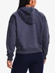 Sweat-shirt pour femme Under Armour  Essential Script Hoodie-GRY