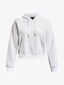 Sweat-shirt pour femme Under Armour  Essential Script Hoodie-WHT