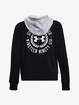 Sweat-shirt pour femme Under Armour  Rival Fleece CB Hoodie-BLK