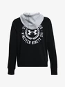 Sweat-shirt pour femme Under Armour  Rival Fleece CB Hoodie-BLK