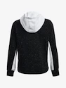 Sweat-shirt pour femme Under Armour  Rival + FZ Hoodie-BLK