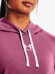 Sweat-shirt pour femme Under Armour  Rival Terry Hoodie-PNK