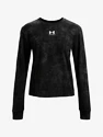 Sweat-shirt pour femme Under Armour  Rival Terry Print Crew-BLK