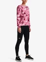 Sweat-shirt pour femme Under Armour  Rival Terry Print Crew-PNK