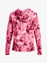 Sweat-shirt pour femme Under Armour  Rival Terry Print Hoodie-PNK