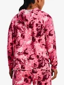 Sweat-shirt pour femme Under Armour  Rival Terry Print Hoodie-PNK