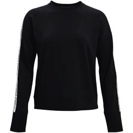 Sweat-shirt pour femme Under Armour Rival Terry Taped Crew-BLK