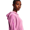 Sweat-shirt pour femme Under Armour  Rival Terry Taped Hoodie Planet Pink