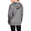 Sweat-shirt pour femme Under Armour  Synthetic Fleece Chenille Logo PO Hooodie grey