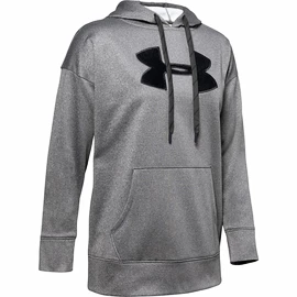 Sweat-shirt pour femme Under Armour Synthetic Fleece Chenille Logo PO Hooodie grey