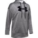 Sweat-shirt pour femme Under Armour  Synthetic Fleece Chenille Logo PO Hooodie grey XS