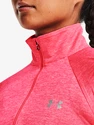 Sweat-shirt pour femme Under Armour  Tech 1/2 Zip - Twist-PNK