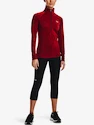 Sweat-shirt pour femme Under Armour  Tech 1/2 Zip - Twist-RED