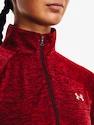 Sweat-shirt pour femme Under Armour  Tech 1/2 Zip - Twist-RED