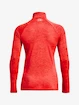 Sweat-shirt pour femme Under Armour  Tech 1/2 Zip - Twist-RED