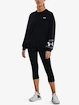 Sweat-shirt pour femme Under Armour  Woven Storm Graphic Crew-BLK