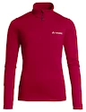 Sweat-shirt pour femme VAUDE  Livigno Halfzip II W's Crimson Red 36