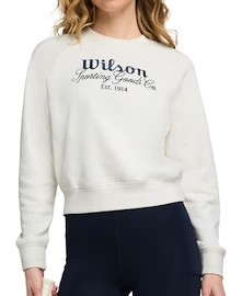 Sweat-shirt pour femme Wilson W Sideline Crew Sandrift