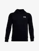 Sweat-shirt pour garçon Under Armour  RIVAL COTTON HOODIE black