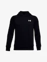 Sweat-shirt pour garçon Under Armour  RIVAL COTTON HOODIE black