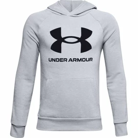 Sweat-shirt pour garçon Under Armour Rival Fleece Hoodie light grey