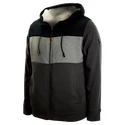 Sweat-shirt pour homme Bauer   FLC SHERPA FULL ZIP HOODIE L, noir