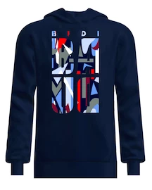 Sweat-shirt pour homme BIDI BADU New York 2024 Logo Chill Hoody Dark Blue/Red