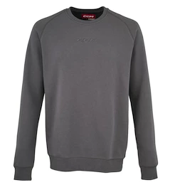 Sweat-shirt pour homme CCM Core Fleece Crew Charcoal