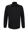 Sweat-shirt pour homme CCM  LOCKER ROOM FLEECE 1/4 ZIP Black