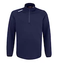 Sweat-shirt pour homme CCM  LOCKER ROOM FLEECE 1/4 ZIP True Navy