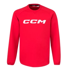 Sweat-shirt pour homme CCM LOCKER ROOM Sweather Red