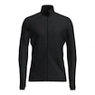 Sweat-shirt pour homme Icebreaker Merino 260 Quantum IV LS Zip Black