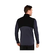 Sweat-shirt pour homme Icebreaker Merino 400 RealFleece Descender LS Z Black/Graphite/Cb