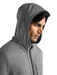 Sweat-shirt pour homme Icebreaker  Quantum III LS Zip Hoodie Metro/Black