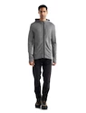 Sweat-shirt pour homme Icebreaker  Quantum III LS Zip Hoodie Metro/Black