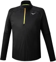 Sweat-shirt pour homme Mizuno  Dryaeroflow LS HZ black