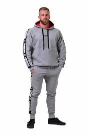 Sweat-shirt pour homme Nebbia Unlock the Champion hoodie 194 light grey