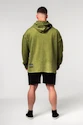 Sweat-shirt pour homme Nebbia  Washed-off Oversized Pullover Hoodie NO BS Green